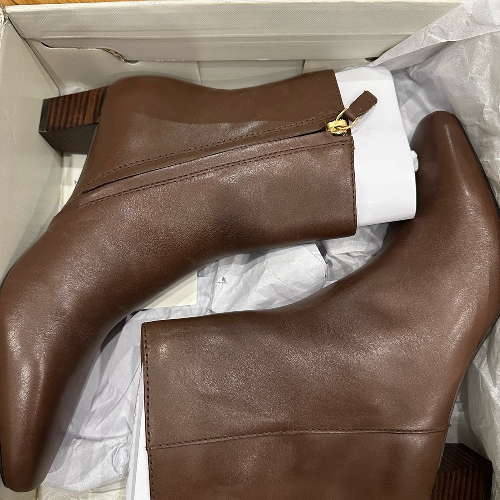 Lauren Ralph Lauren Chocolate Ankle Booties